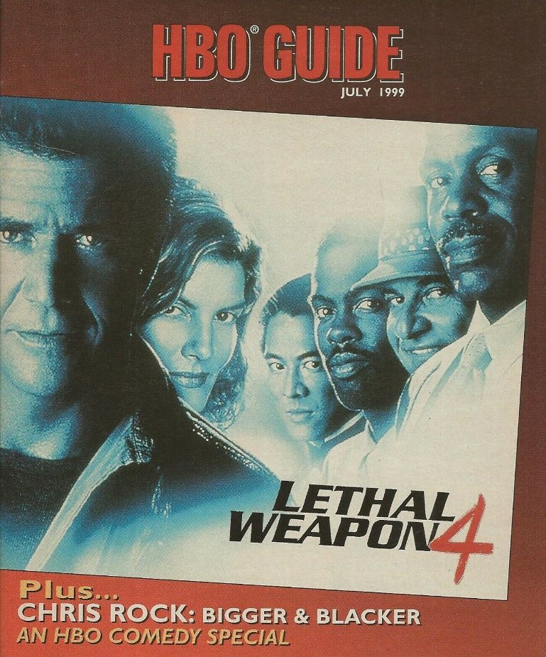 HBO magazine side cover  July 1999