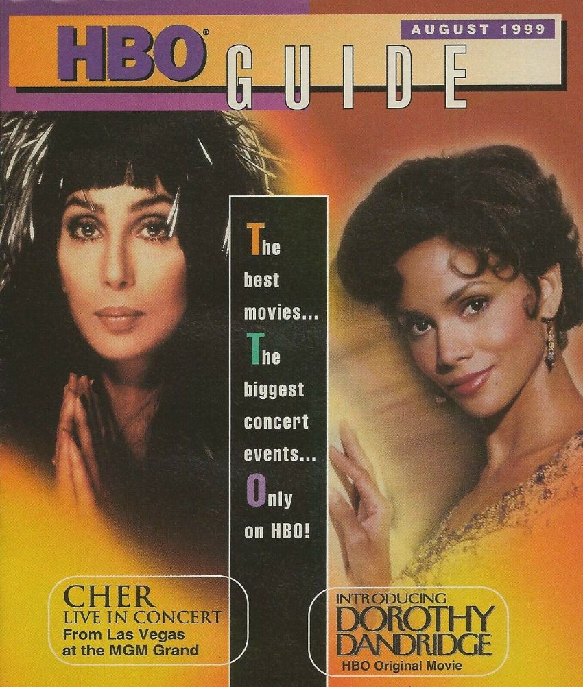 HBO magazine side cover  August 1999