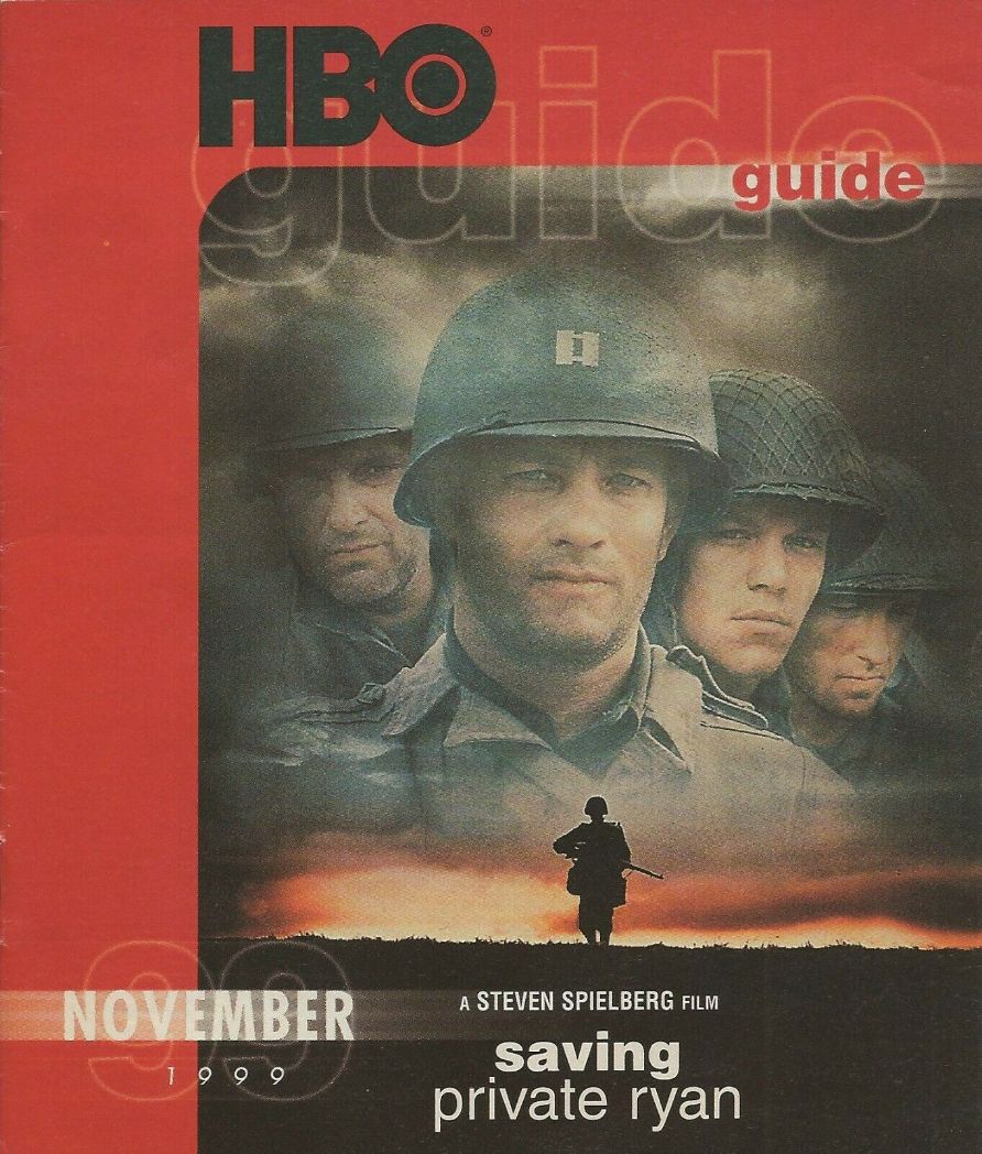HBO magazine side cover November 1999
