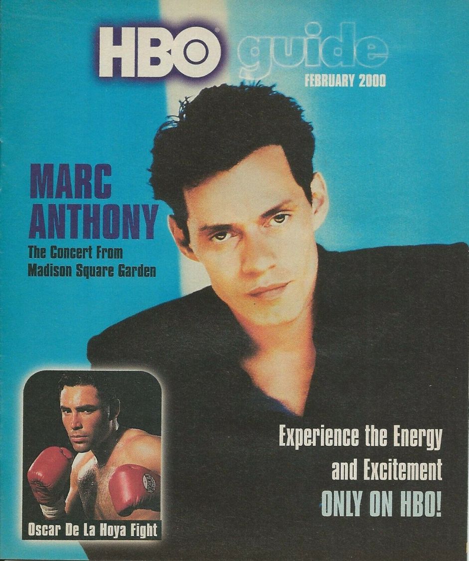 HBO magazine side cover February 2000
