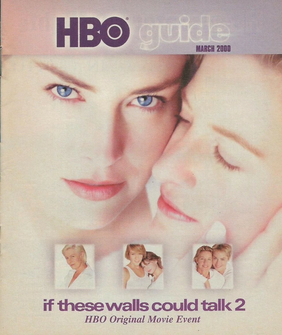 HBO magazine side cover March 2000