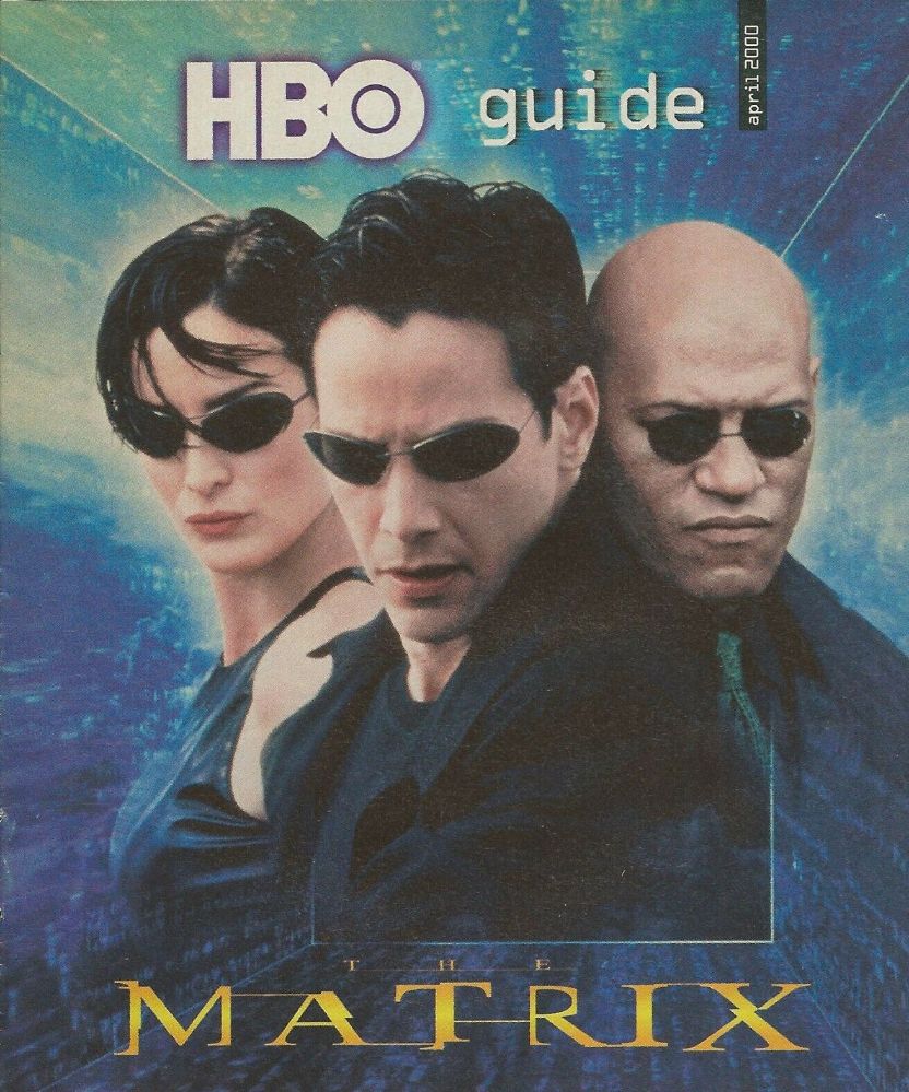 HBO magazine side cover April 2000