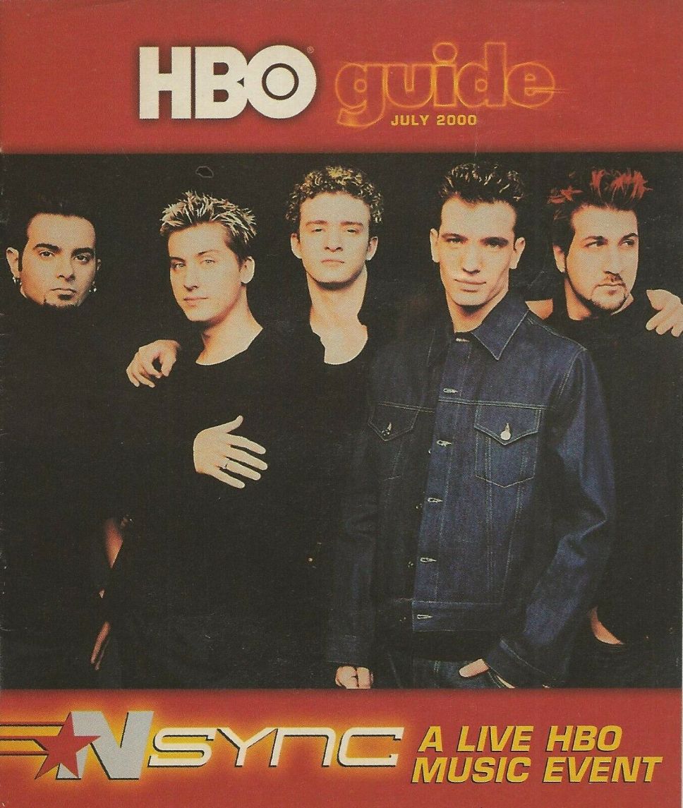 HBO magazine side cover  July 2000