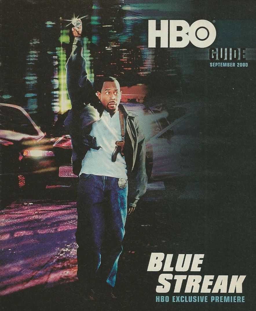 HBO magazine side cover September 2000
