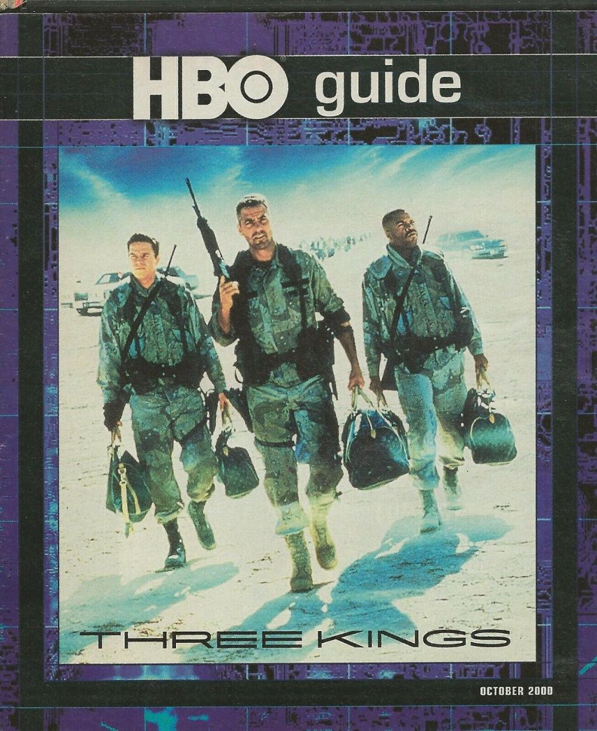 HBO magazine side cover  October 2000