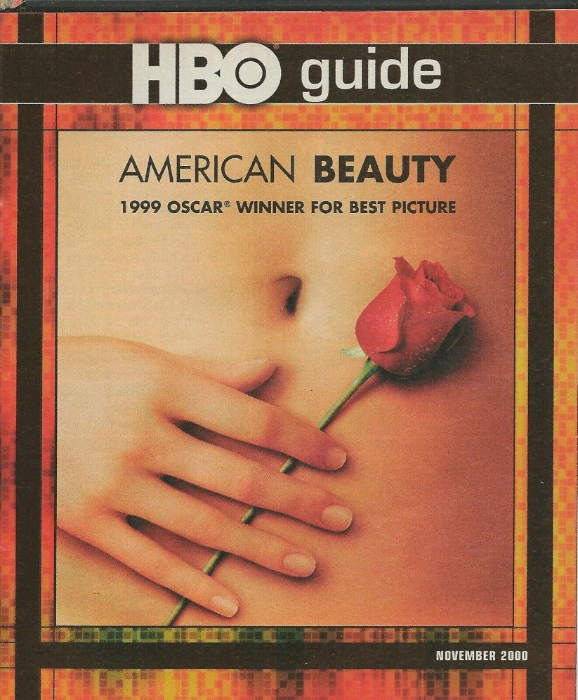 HBO magazine side cover  November 2000