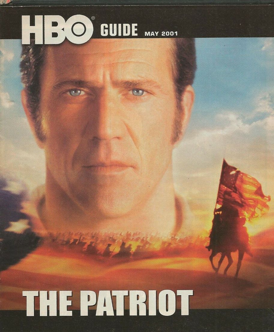 HBO magazine side cover May 2001