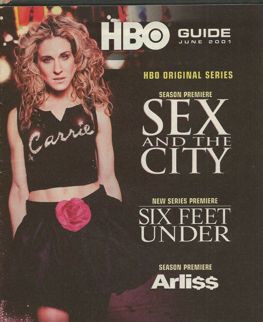 HBO magazine side cover June 2001