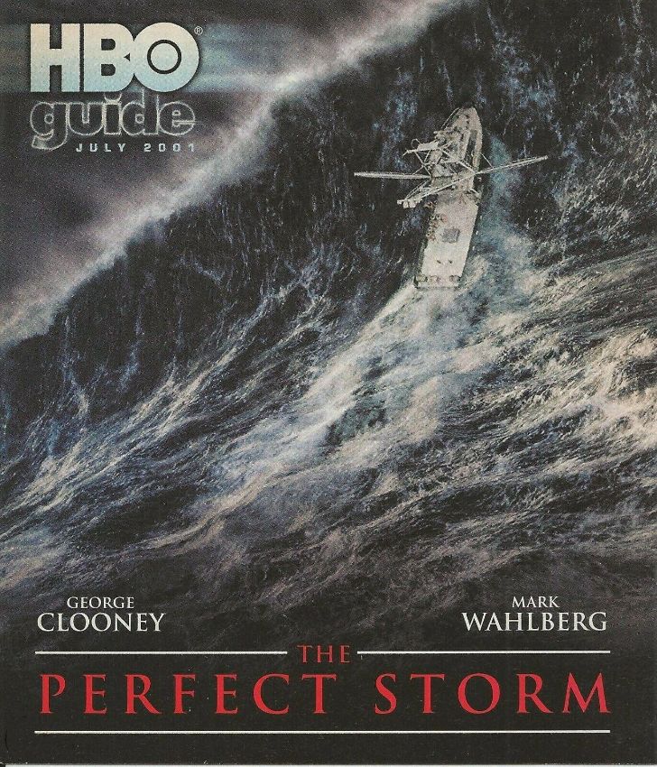 HBO magazine side cover  July 2001