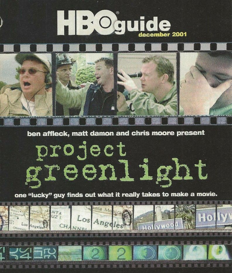 HBO magazine side cover  December 2001