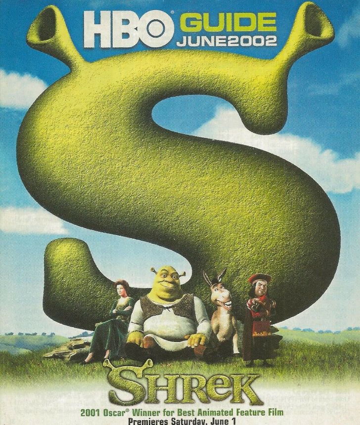 HBO magazine side cover  June 2002