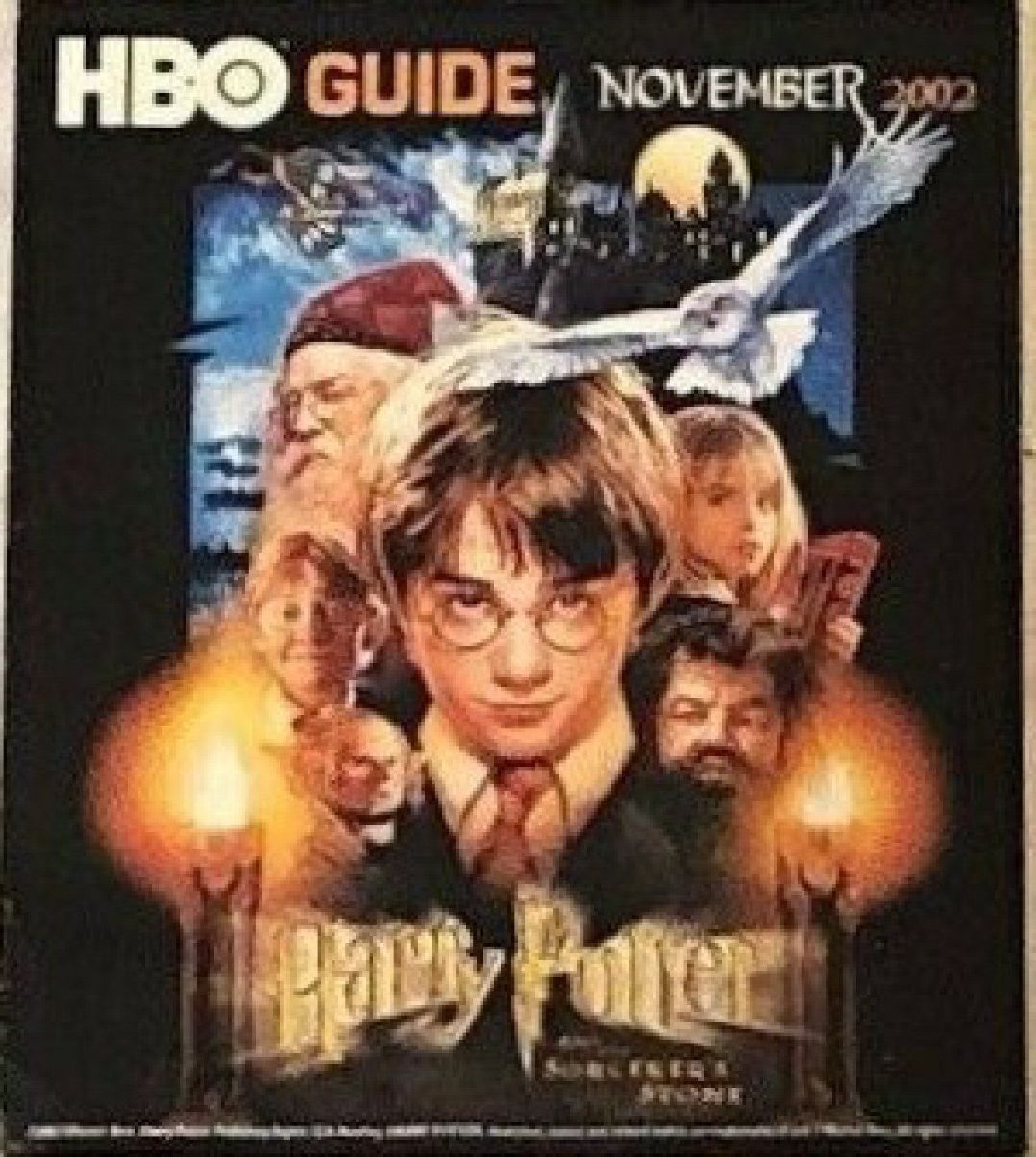 HBO magazine side cover  November 2002