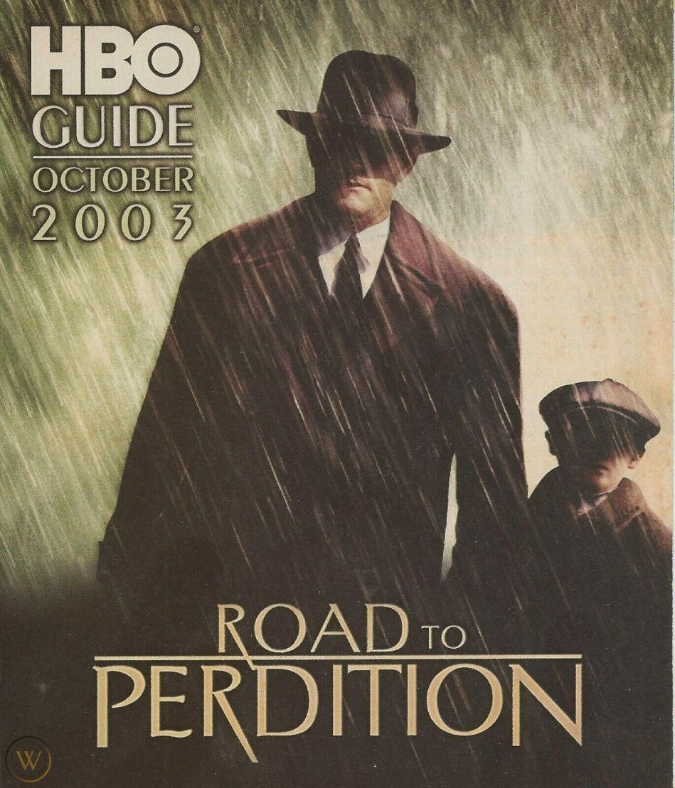 HBO magazine side cover  October 2003