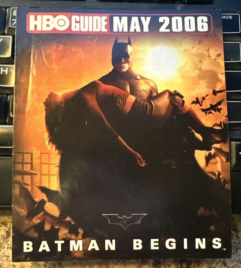 HBO magazine side cover  May 2006
