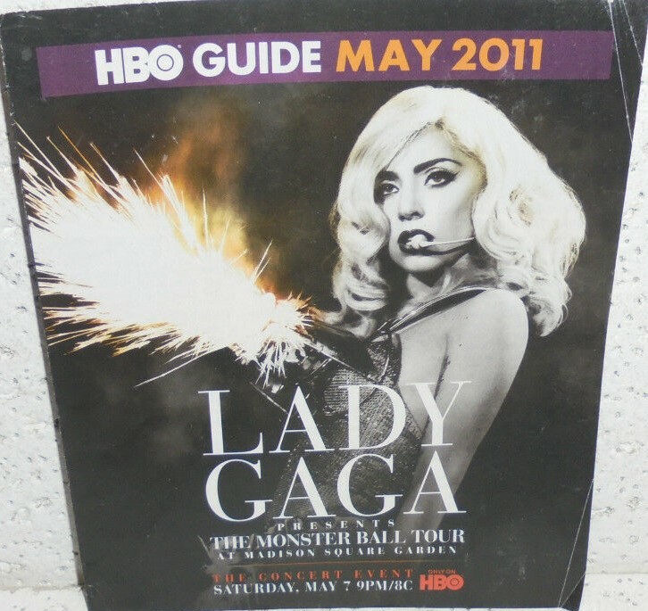 HBO magazine side cover  May 2011