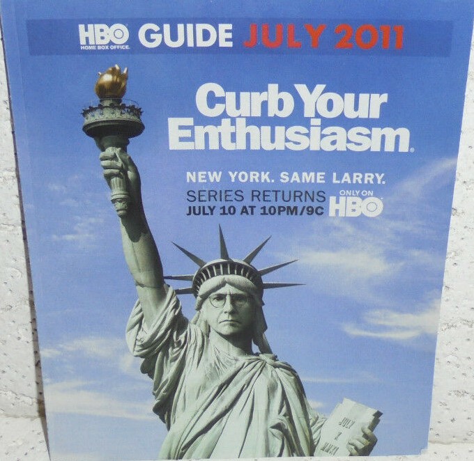 HBO magazine side cover  July 2011