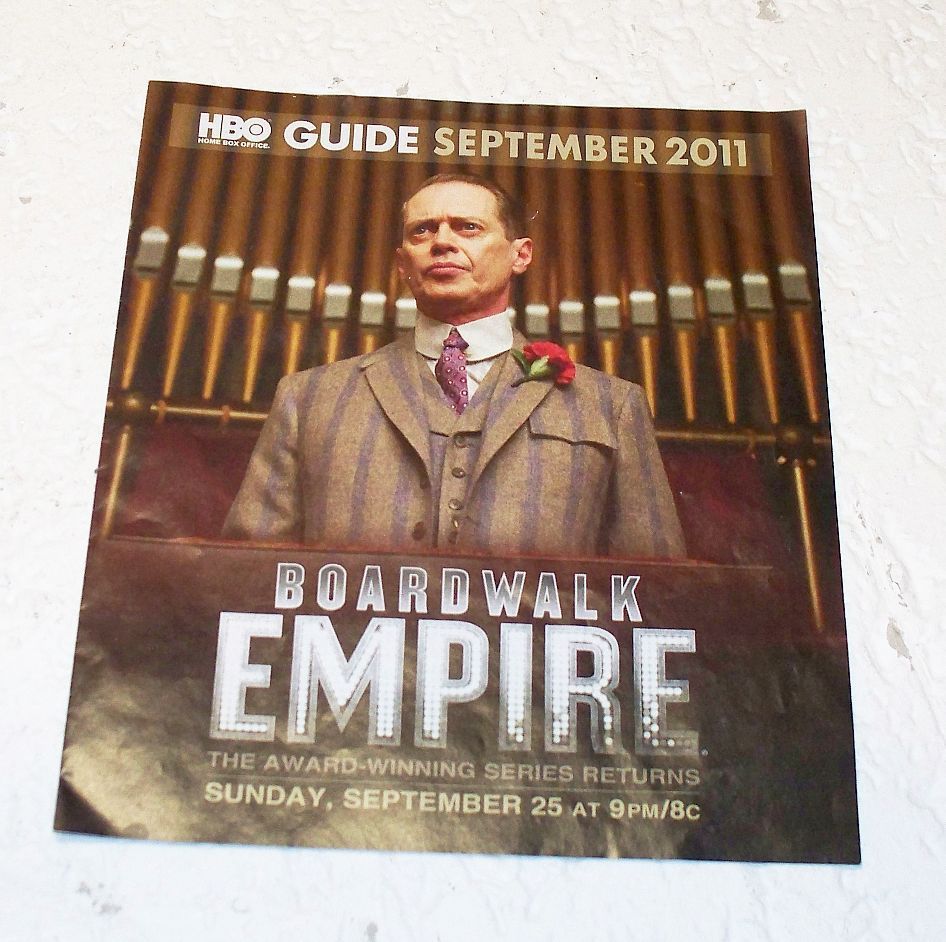 HBO magazine side cover September 2011