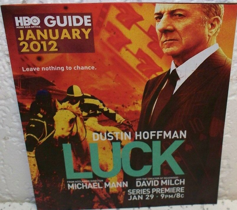 HBO magazine side cover  January 2012