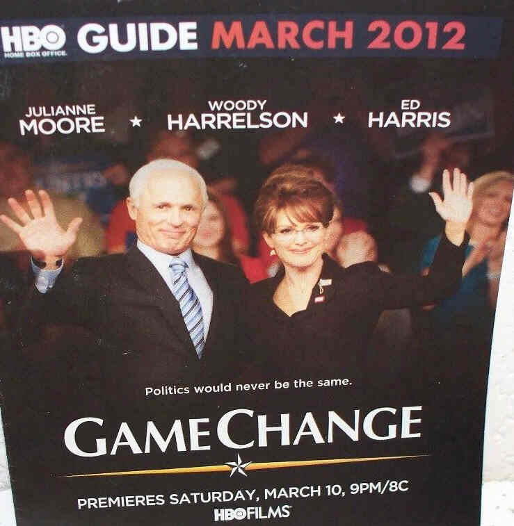HBO magazine side cover March 2012