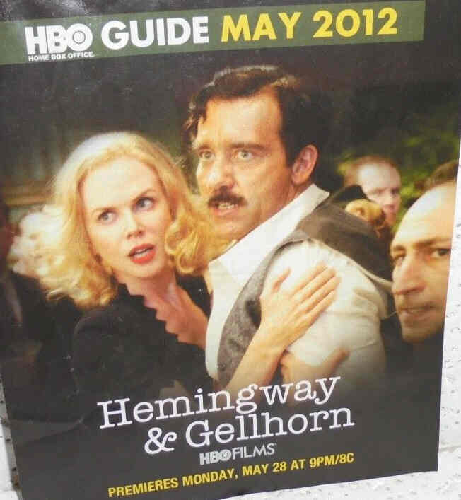 HBO magazine side cover May 2012
