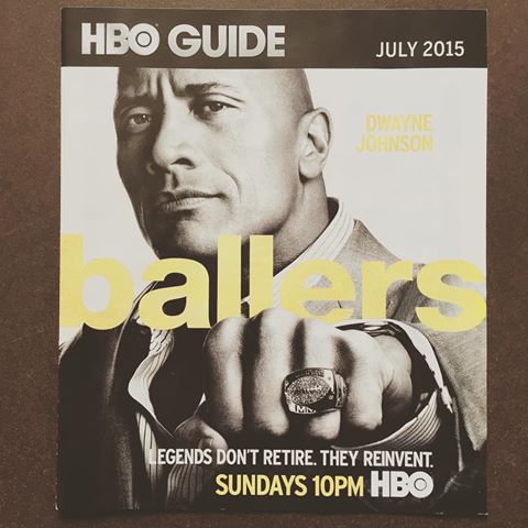 HBO magazine side cover July 2015