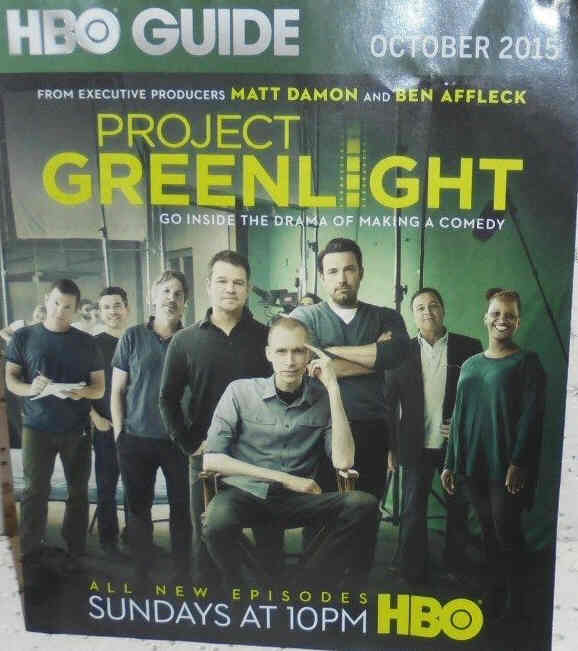 HBO magazine side cover October 2015