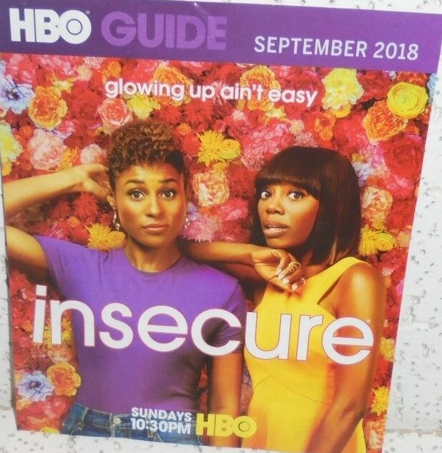 HBO magazine side cover  September 2018