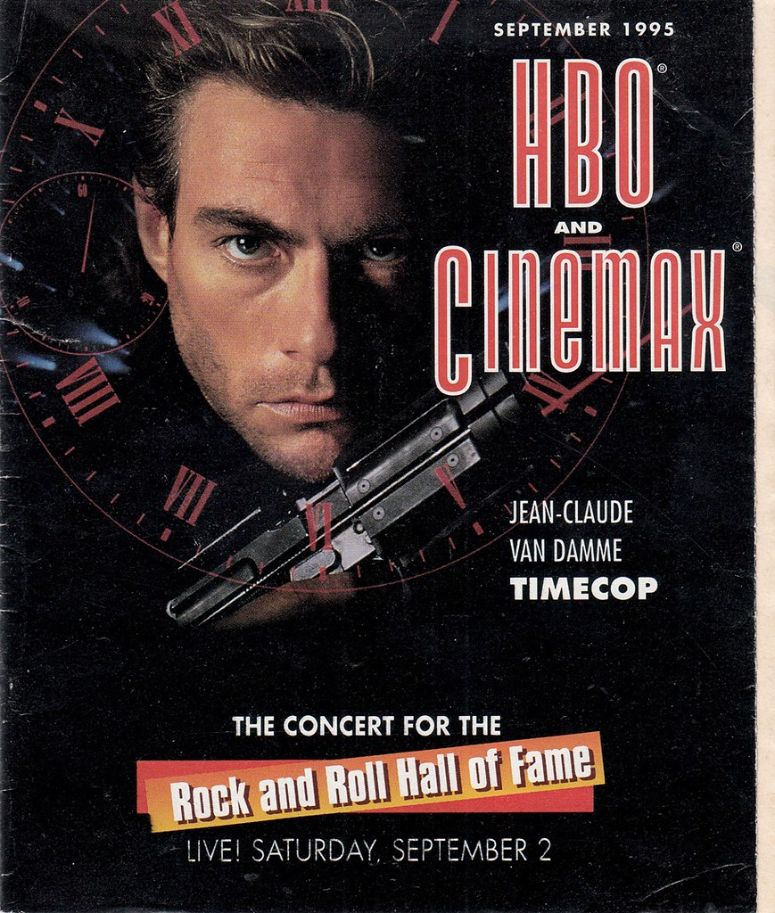 HBO CINEMAX magazine side cover  September 1995