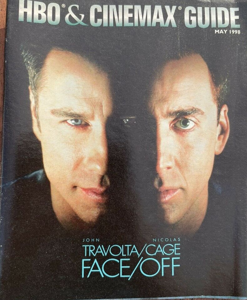 HBO CINEMAX magazine side cover  May 1998