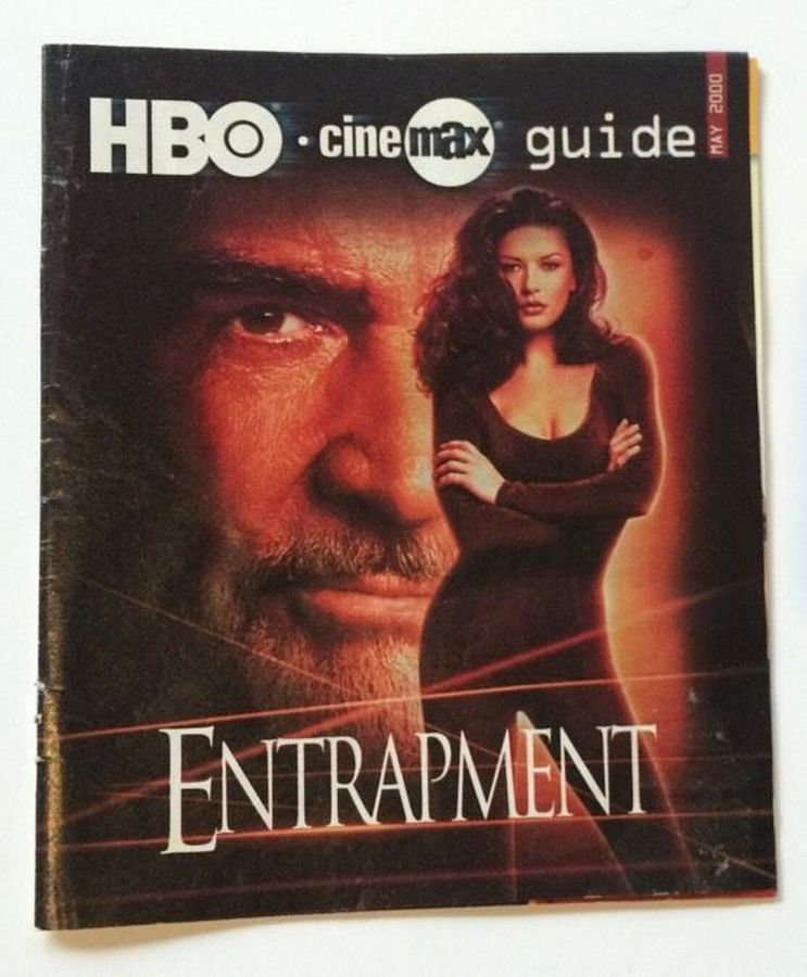 HBO CINEMAX magazine side cover  May 2000