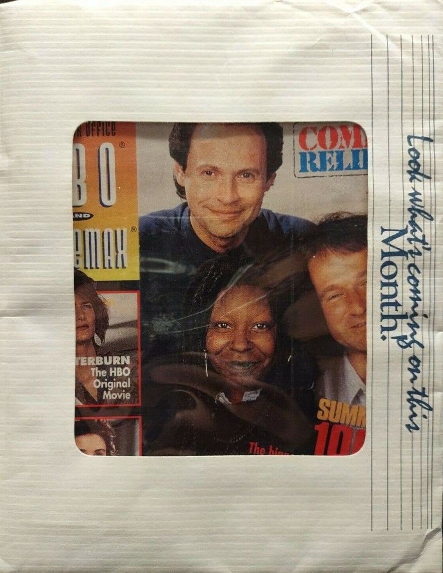HBO CINEMAX magazine side cover  May 1992