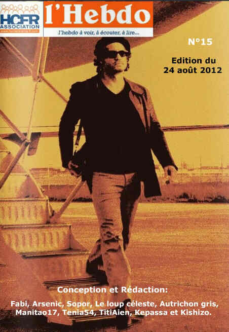 HCFR L HEBDO magazine side cover Issue 15 24 August 2012