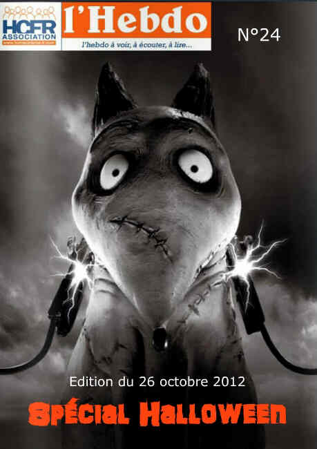 HCFR L HEBDO magazine side cover Issue 24 26 October 2012