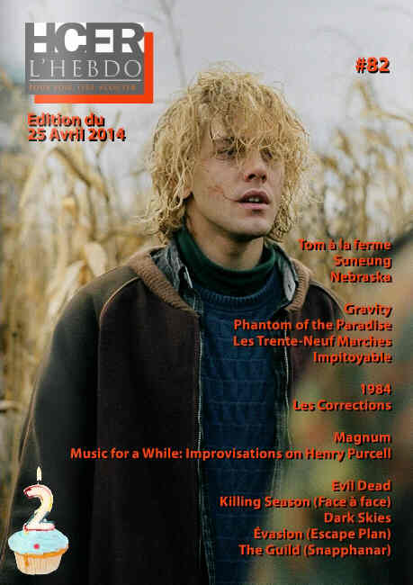 HCFR L HEBDO magazine side cover Issue 82 25 April 2014