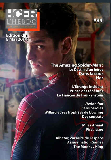 HCFR L HEBDO magazine side cover Issue 84 8 May 2014