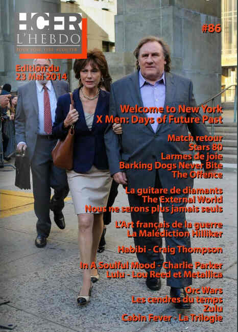 HCFR L HEBDO magazine side cover Issue 86 23 May 2014