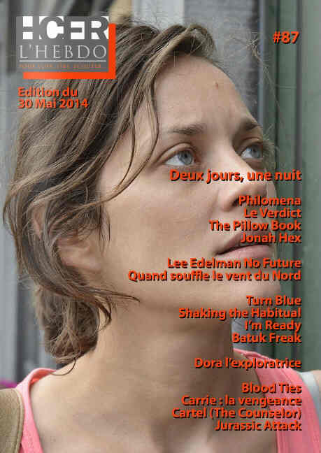 HCFR L HEBDO magazine side cover Issue 87 30 May 2014