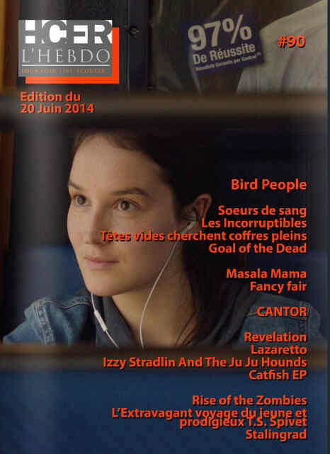 HCFR L HEBDO magazine side cover Issue 90 20 June 2014