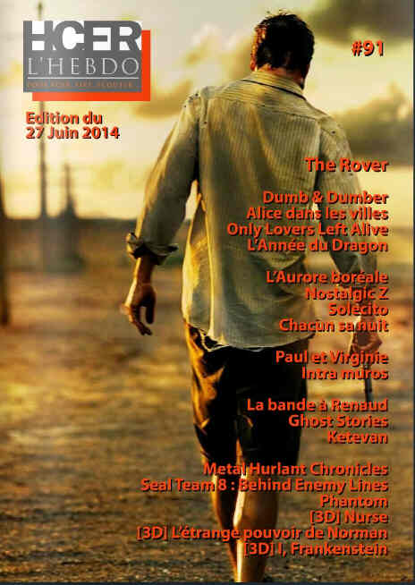 HCFR L HEBDO magazine side cover Issue 91 27 June 2014