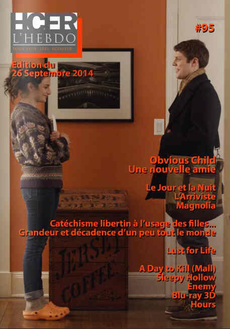 HCFR L HEBDO magazine side cover Issue 95 26 September 2014