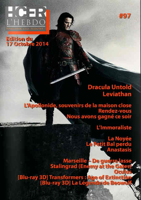 HCFR L HEBDO magazine side cover Issue 97 17 October 2014