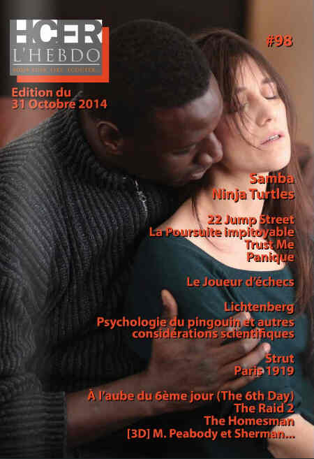 HCFR L HEBDO magazine side cover Issue 98 31 October 2014