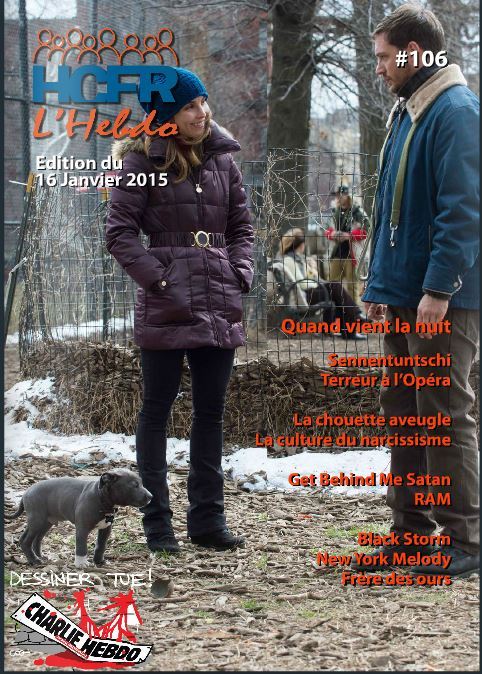 HCFR L HEBDO magazine side cover Issue 106 16 January 2015