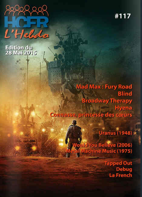 HCFR L HEBDO magazine side cover Issue 117 28 May 2015