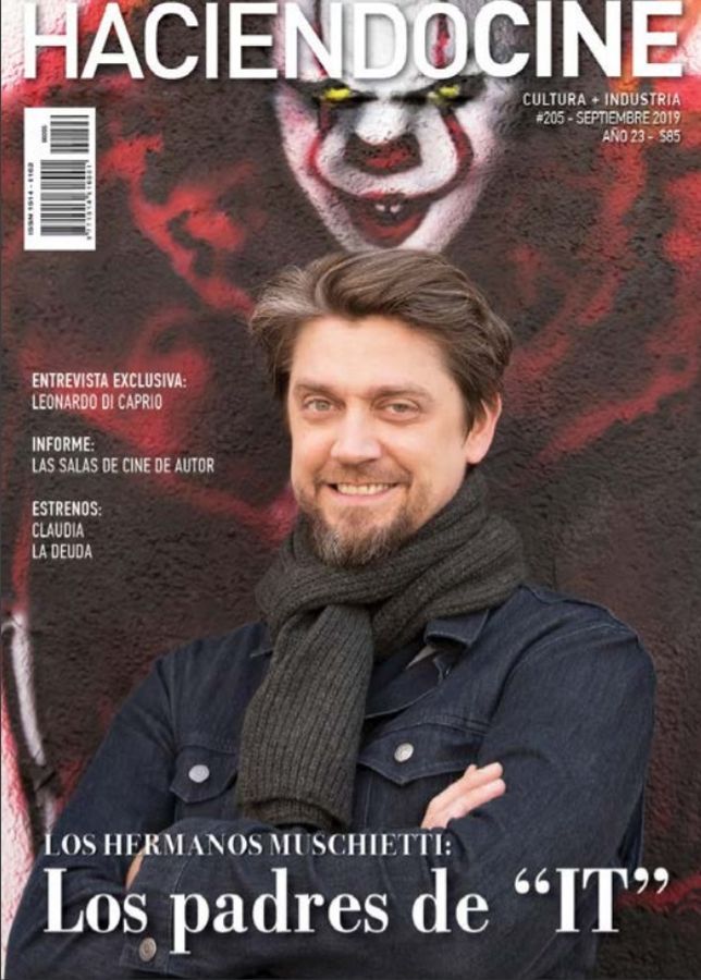 HACIENDO CINE magazine side cover Issue 205  September 2019