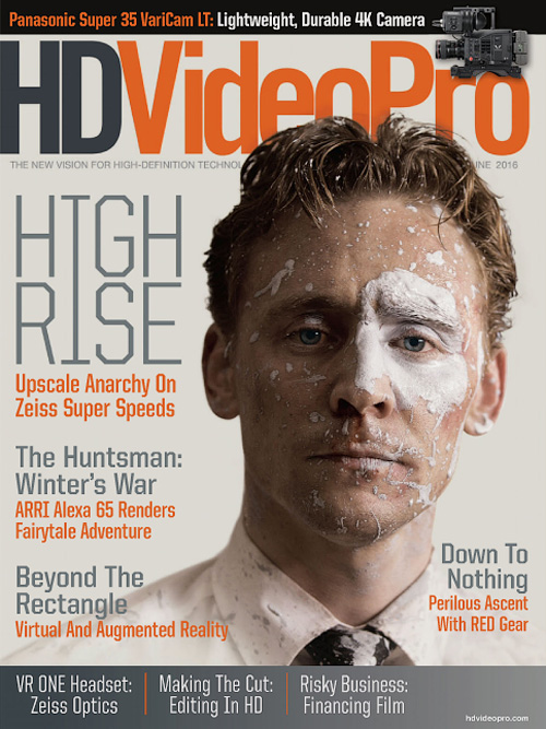 HD VIDEO PRO magazine side cover May/June 2016