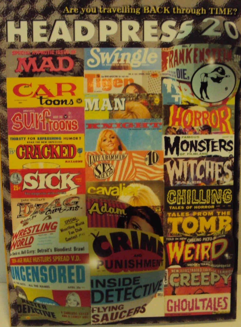 HEADPRESS magazine side cover Issue 20 Summer 2000