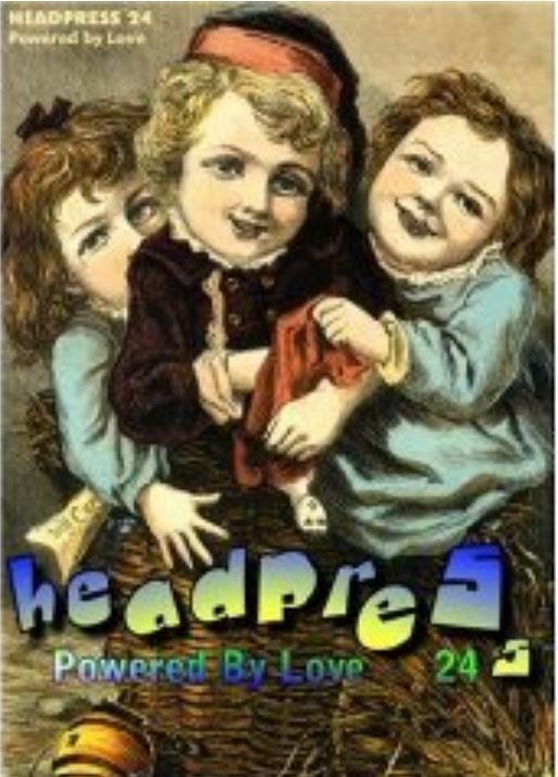 HEADPRESS magazine side cover Issue 24 Spring 2003