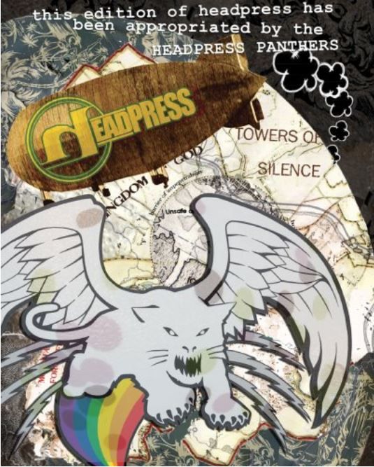 HEADPRESS magazine side cover Issue 28  2007