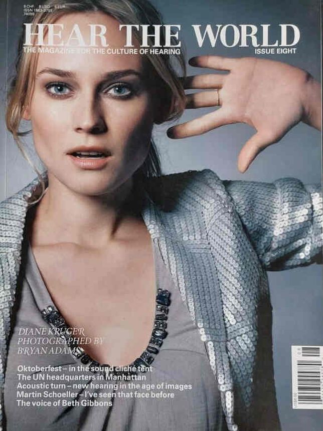 HEAR THE WORLD magazine side cover Issue 8   2008